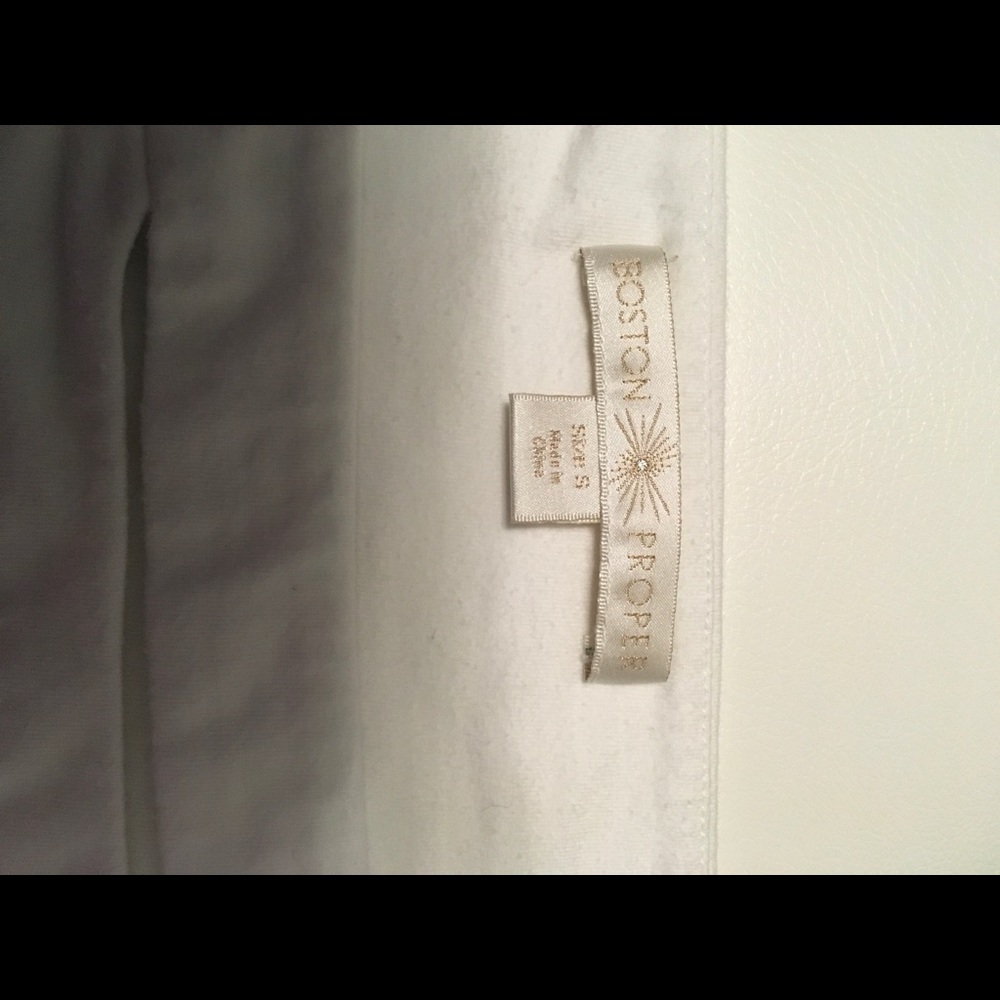 Boston Proper White Blouse - Picture 4 of 4